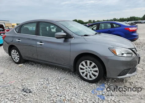 2016 Nissan Sentra S из США, поврежденный, VIN 3N1AB7AP9GY288316